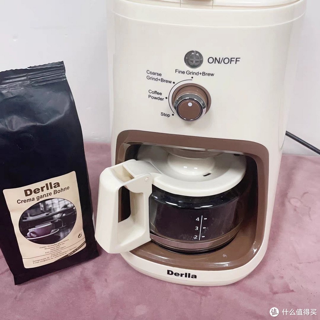 德国美式咖啡机全半自动家用小型办公室商用现磨豆一体迷你研磨煮